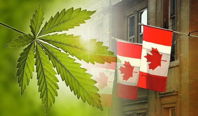 weed delivery service based in Vancouver, BC, Canada with canada flag